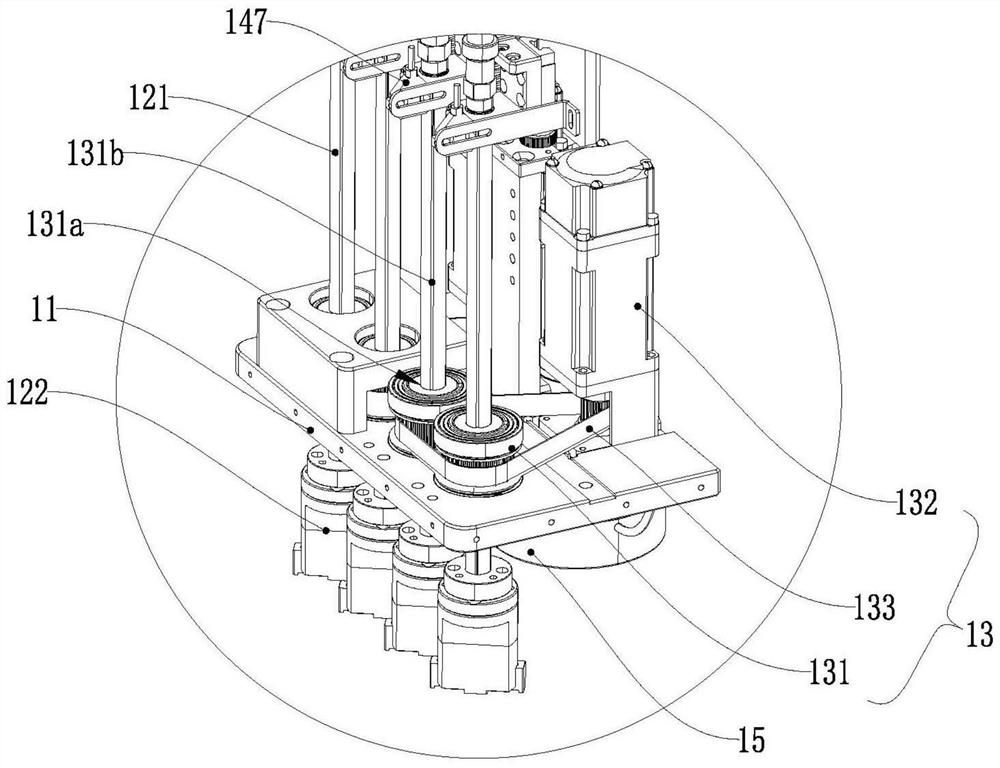 Mounting and pasting equipment based on manipulator