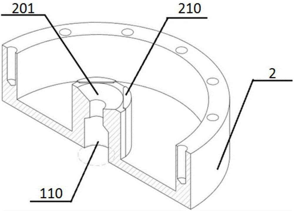 Reed type hydrodynamic ultrasonic gas-liquid-solid multi-phase mixer