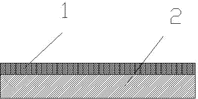 Corrosion-preventing and shock-absorbing vehicle chassis guard board with coating