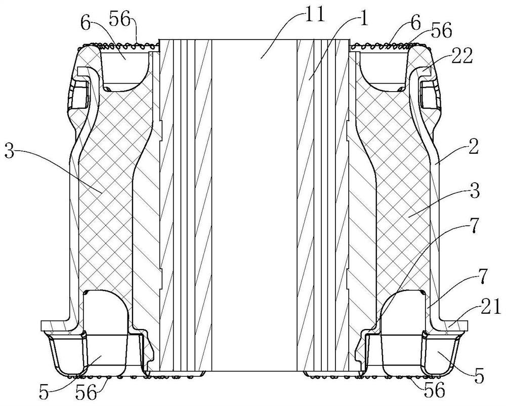 Double-rubber bushing