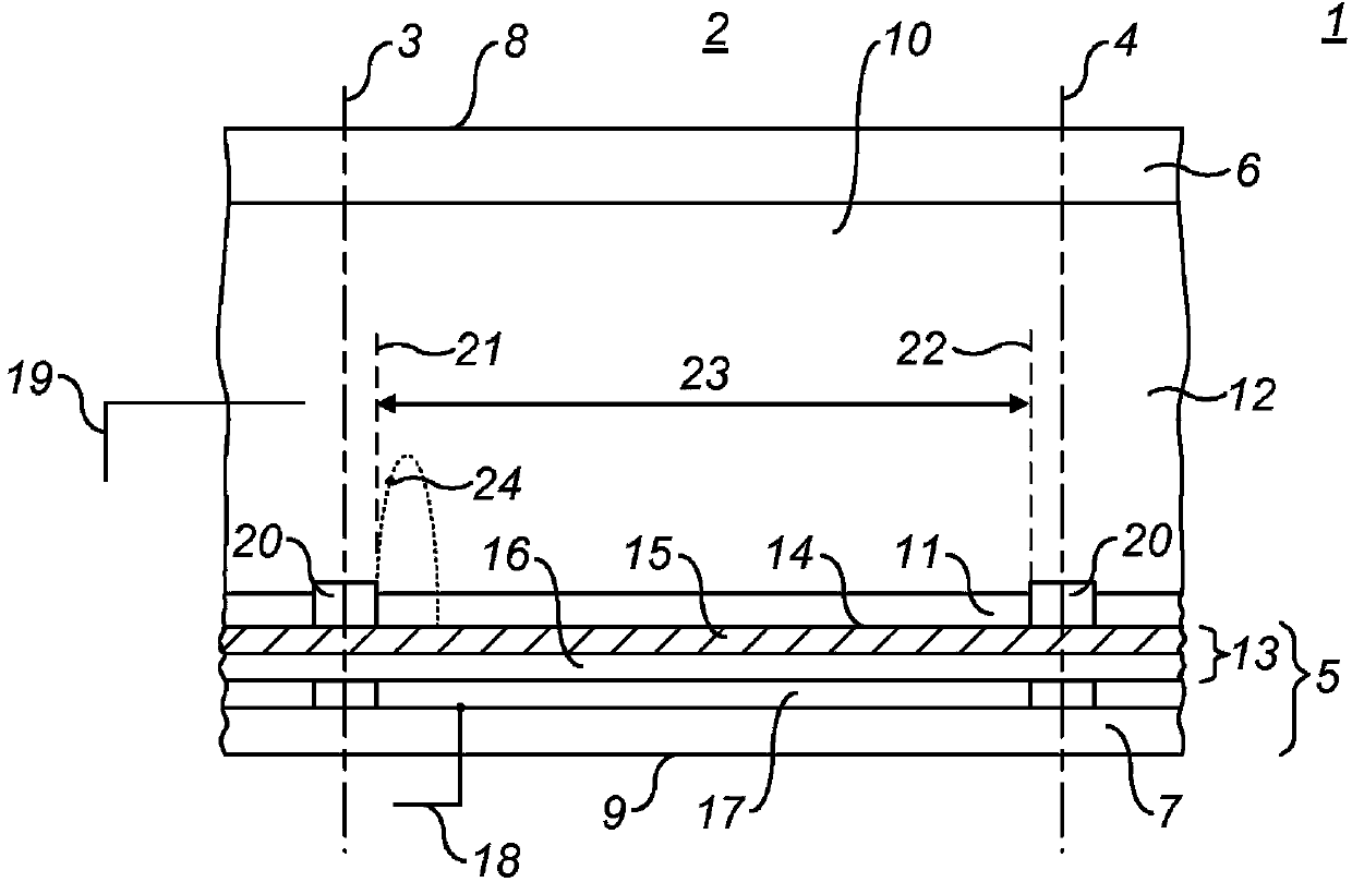 Method for preparing electrowetting display support plate