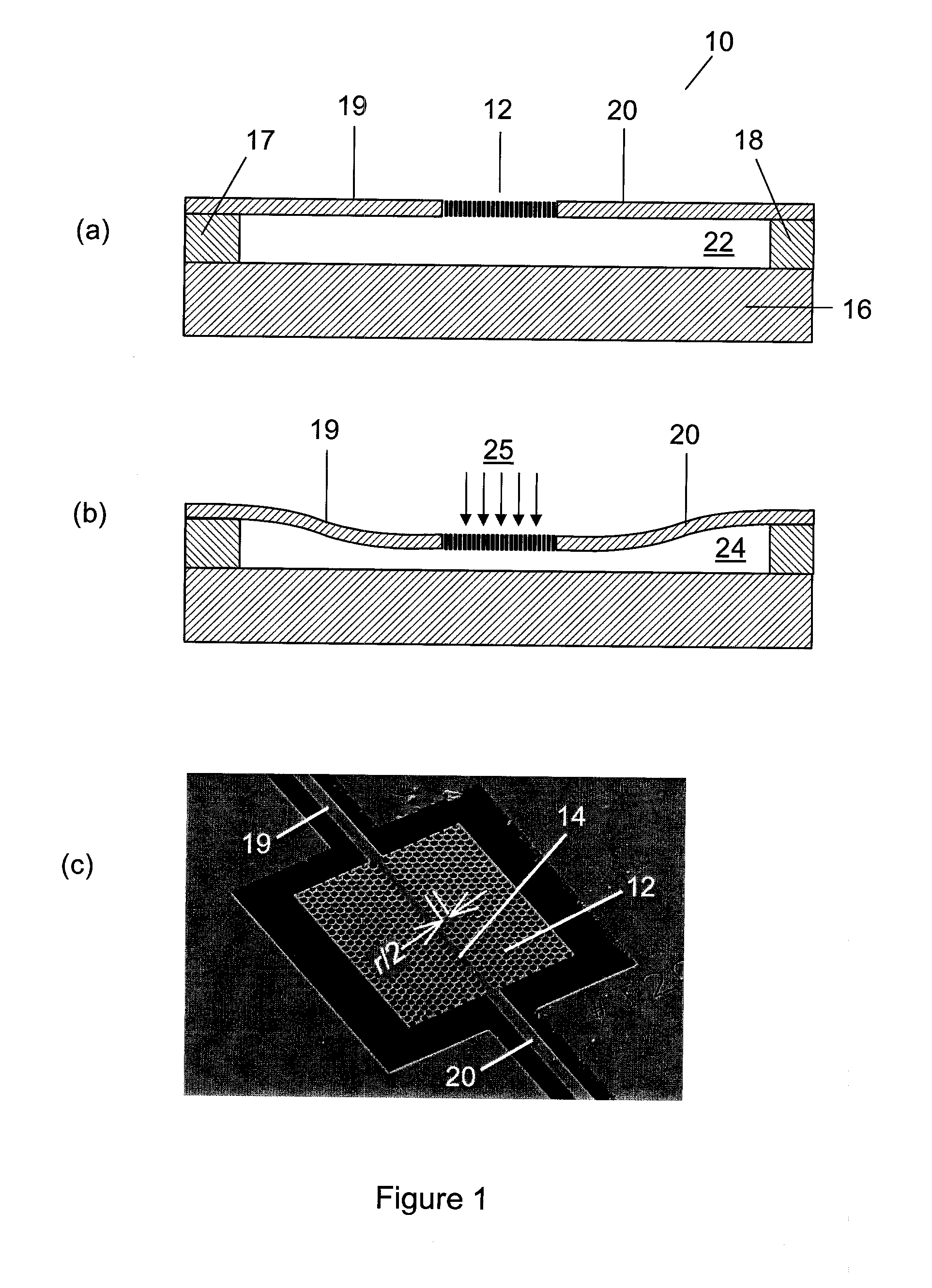 Photonic crystal pressure sensor