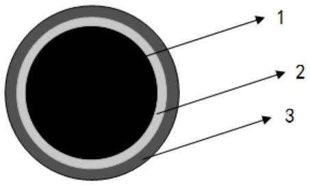 A kind of anti-icing coating applied to transmission line and preparation method thereof