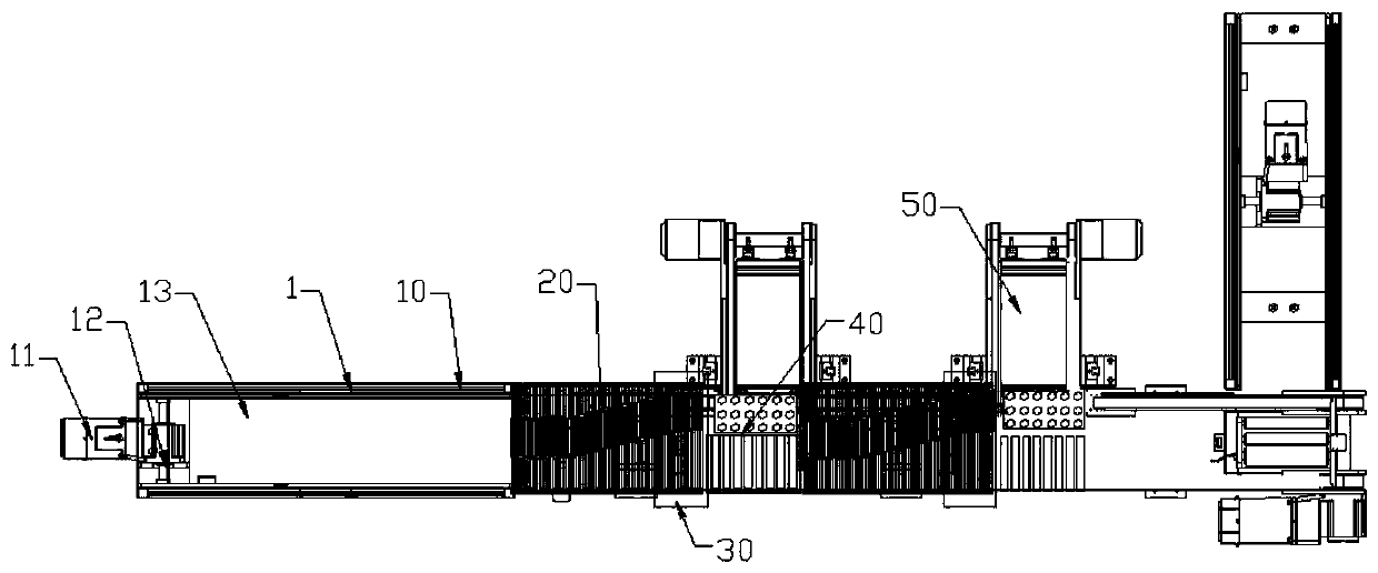 Distribution sorting system and sorting method for cartons of various sizes