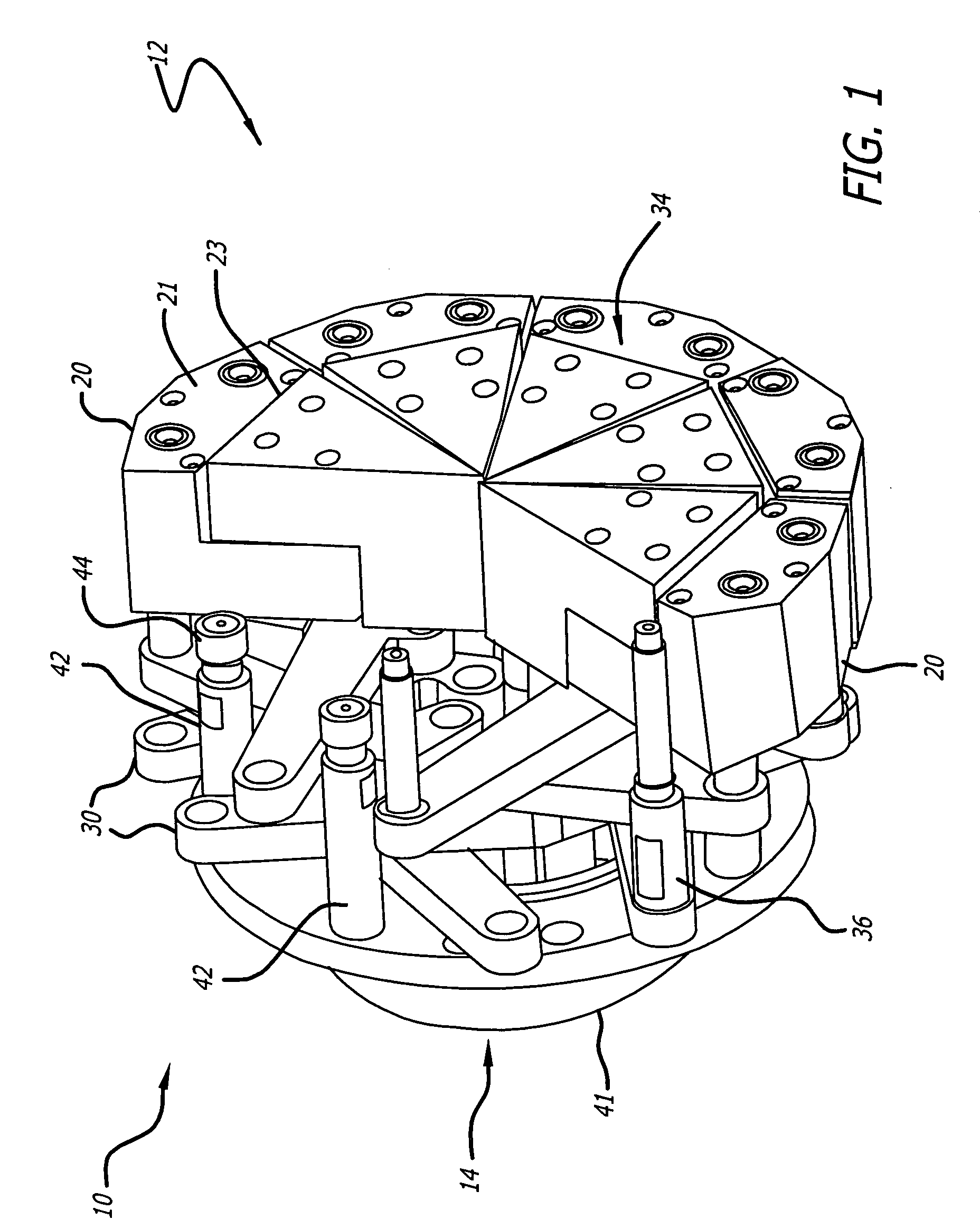 Assembly for crimping an intraluminal device and method of use