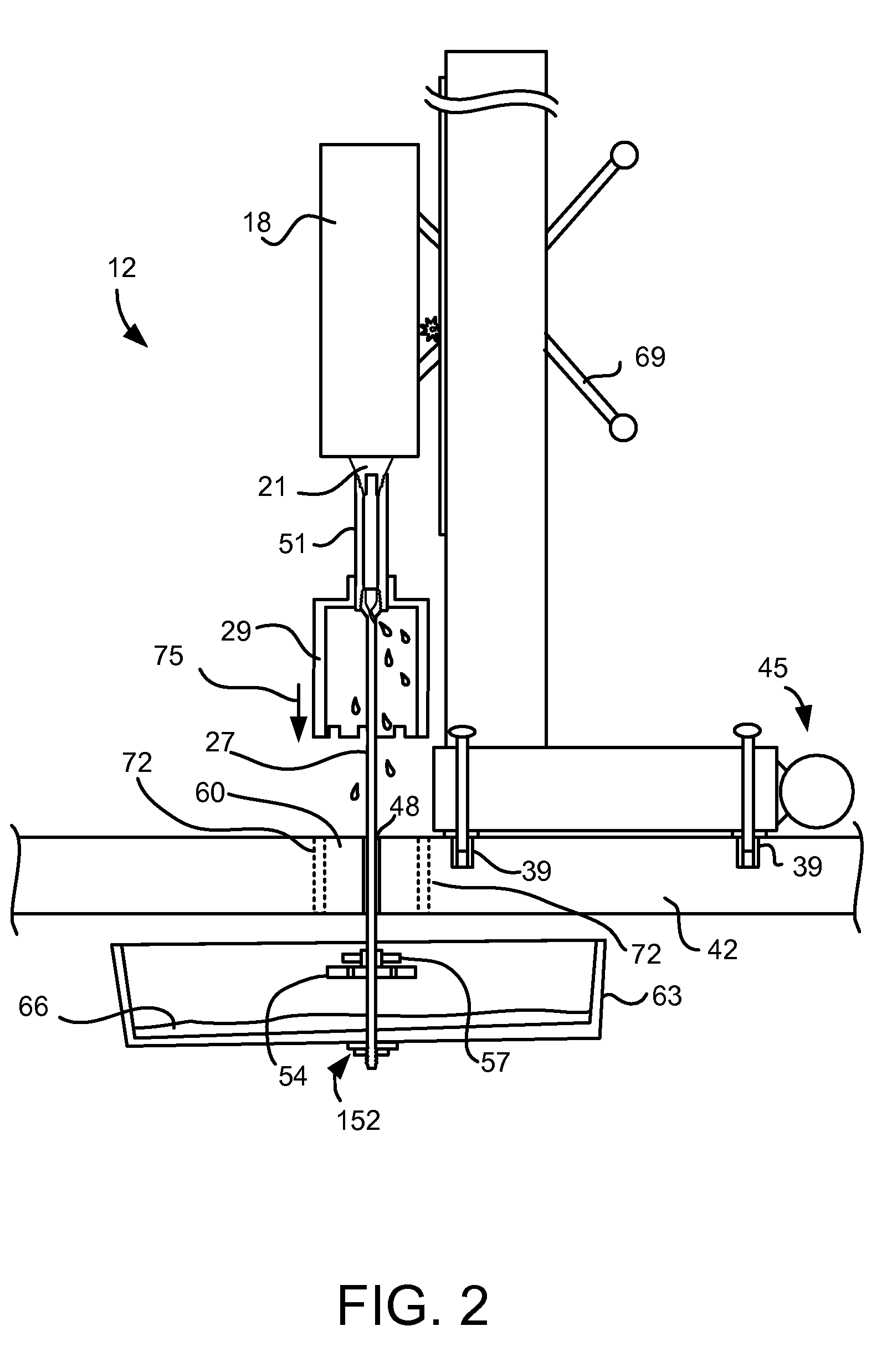 Apparatus, system, and method for catching a core