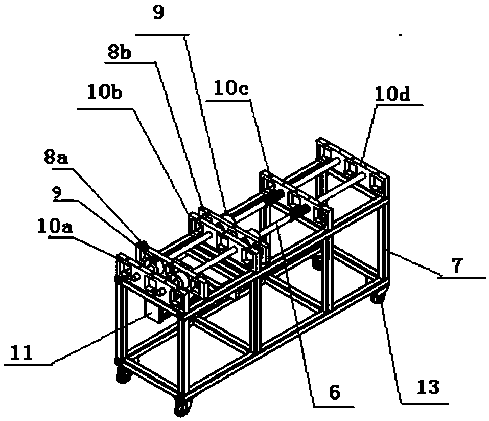 Fast performance test device for high-voltage insulation members