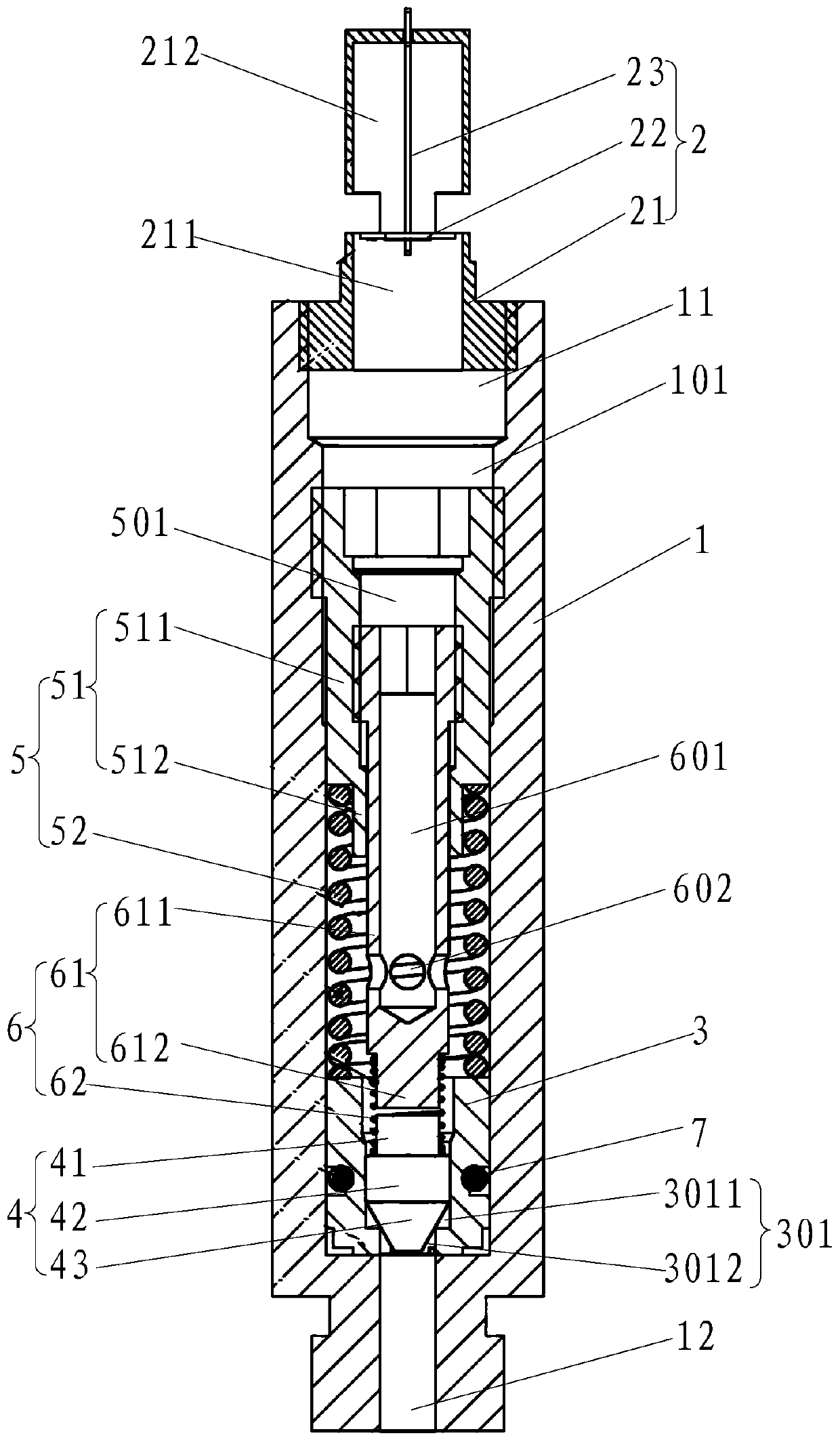 Mechanical pneumatic pressure alarm device