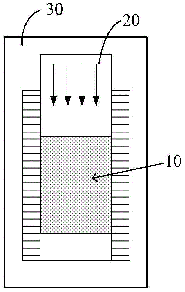 Chromium target production method