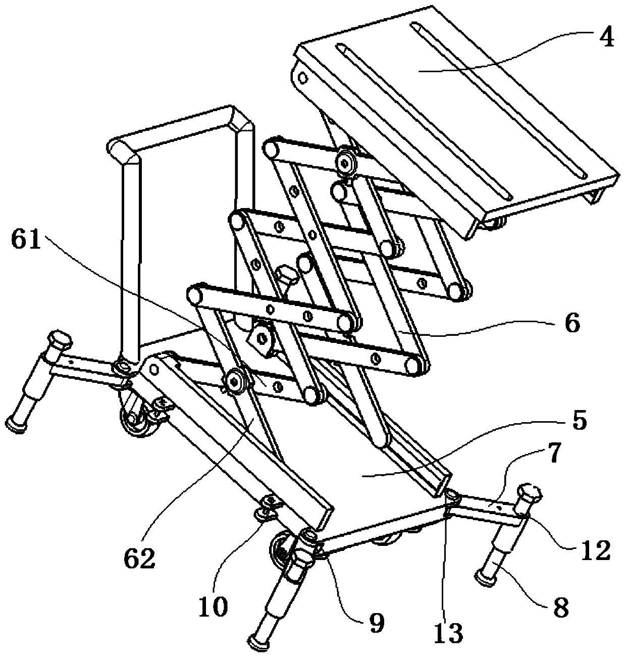 Wall drilling device for building construction and drilling method