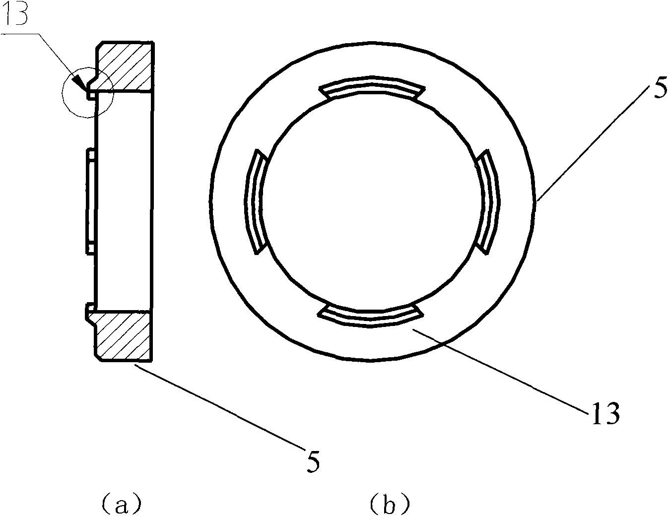 Airproof radio frequency coaxial connector