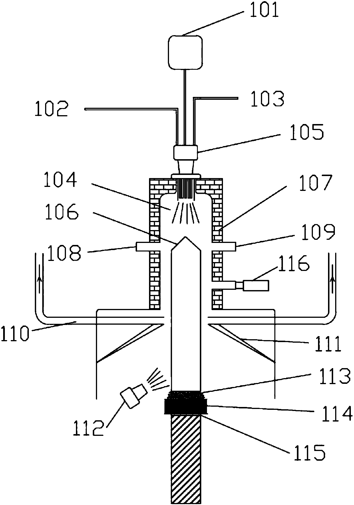 Quartz product preparation apparatus