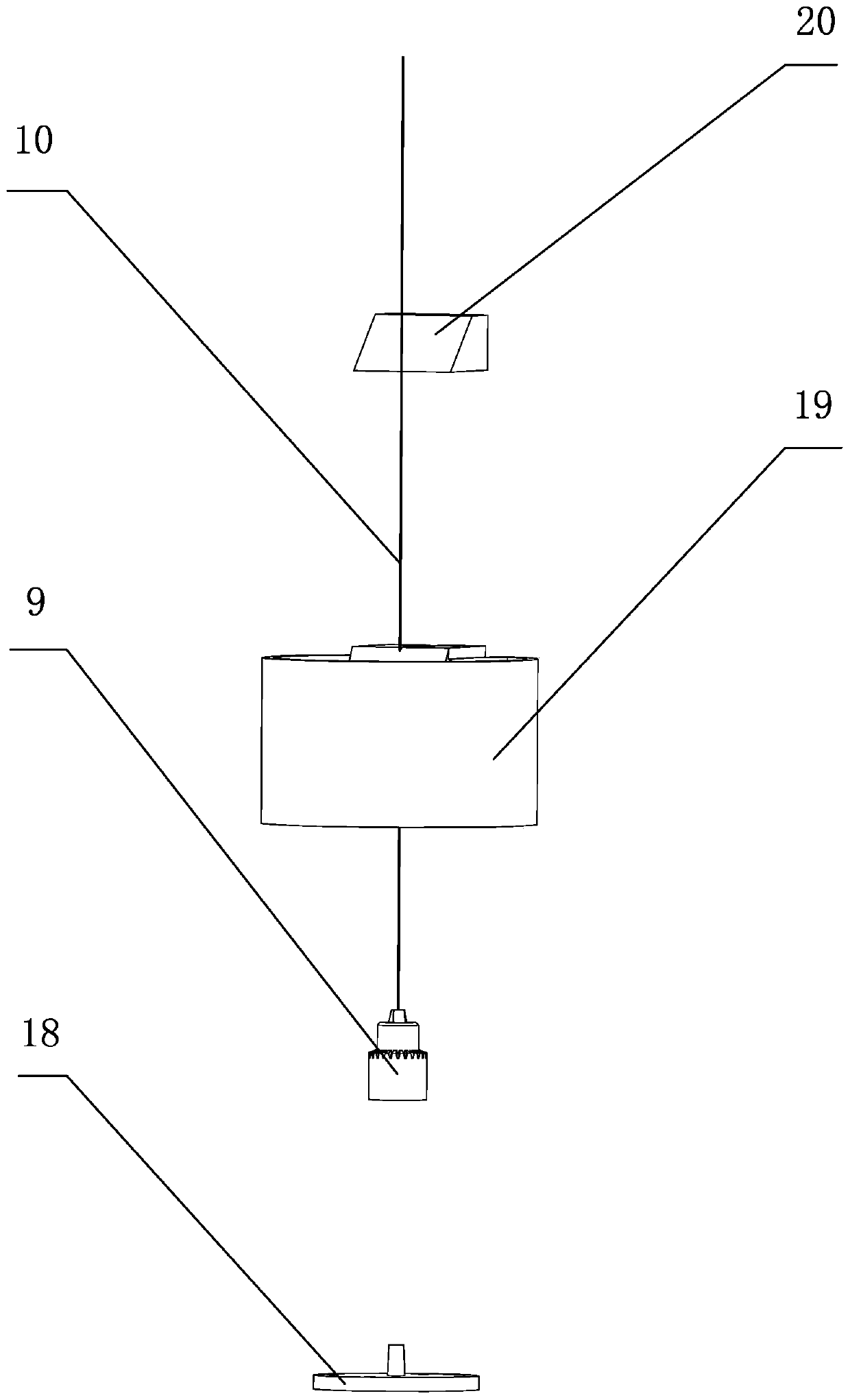 Experiment platform of non-contact measurement axial-symmetric fluid thin film morphology