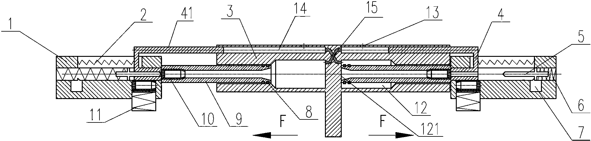 Black powder gas-driven type super-high-speed operating mechanism of breaker