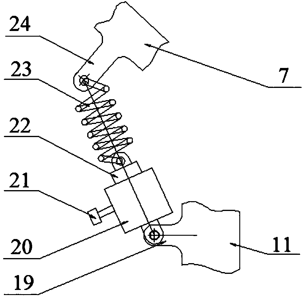 Sample clamping device for polishing machine