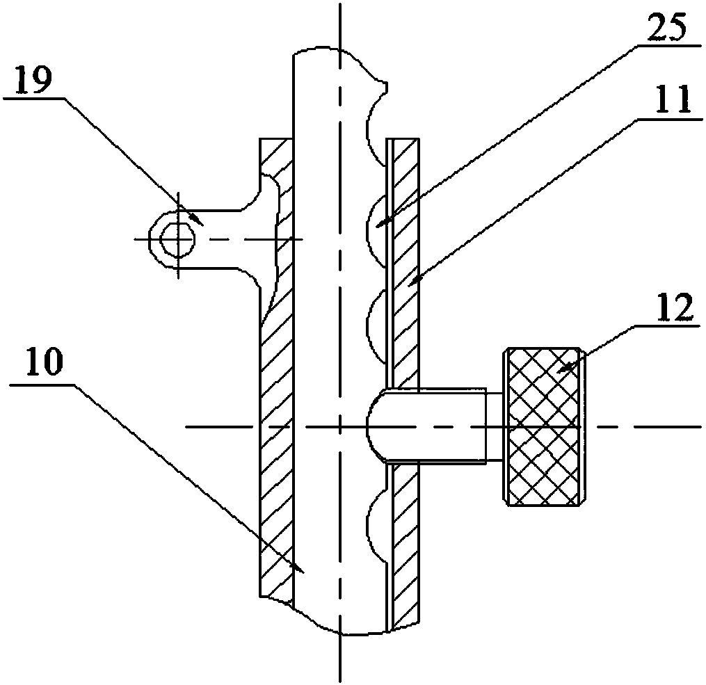 Sample clamping device for polishing machine