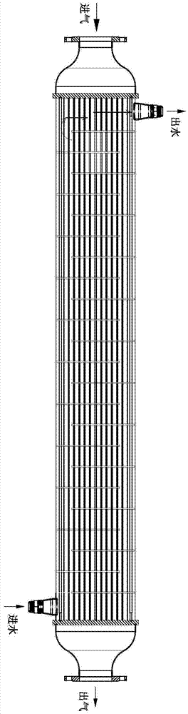 Direct-heating waste heat recovery system of centrifugal type and oil-free screw type compressors