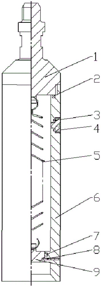 Throttle rubber cartridge dissolving agent dispensing device