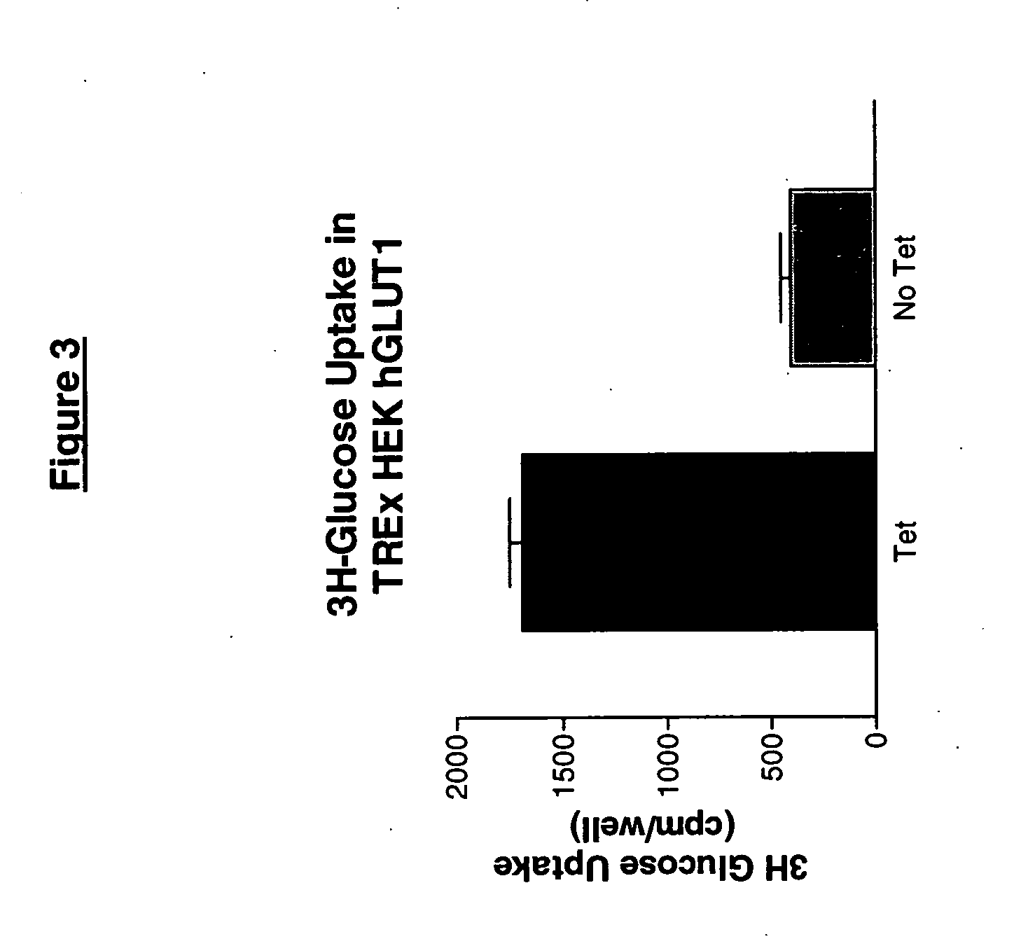 GLUT1 transporters expressed in cancer cells