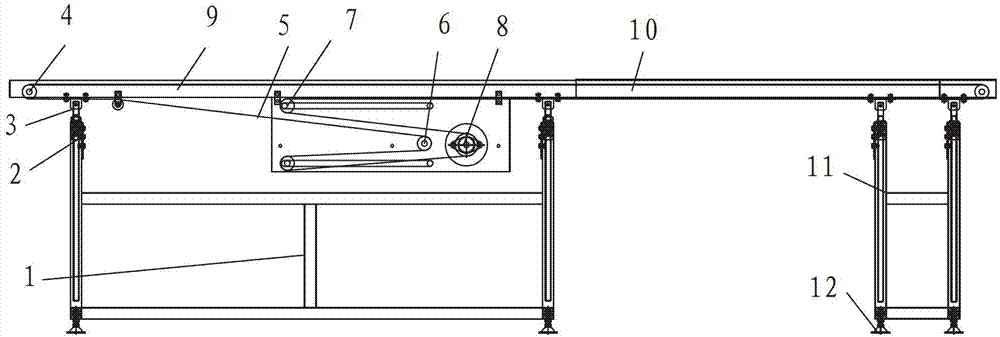 Extensible belt conveyor