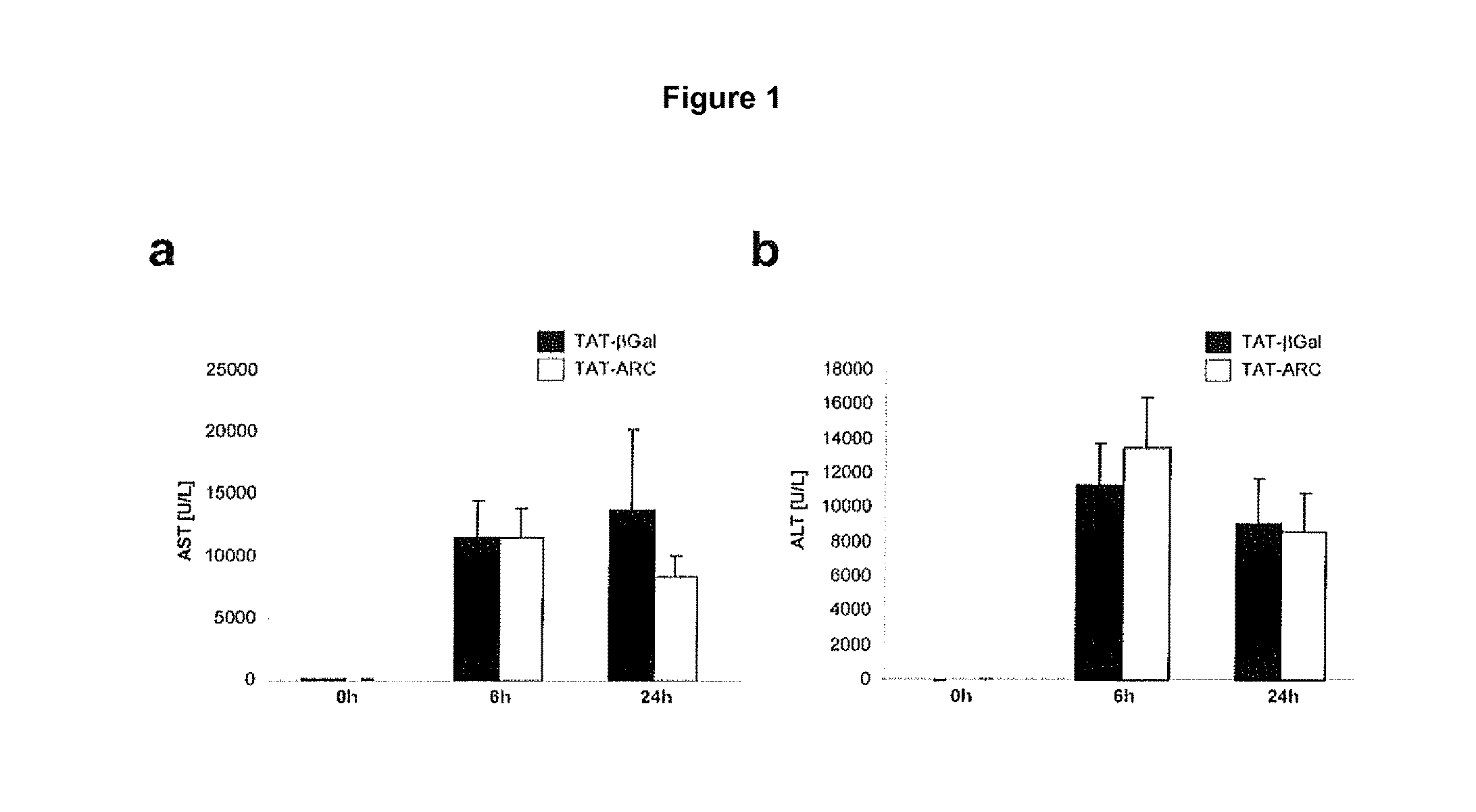 Use of ARC for inhibiting cell death during liver failure