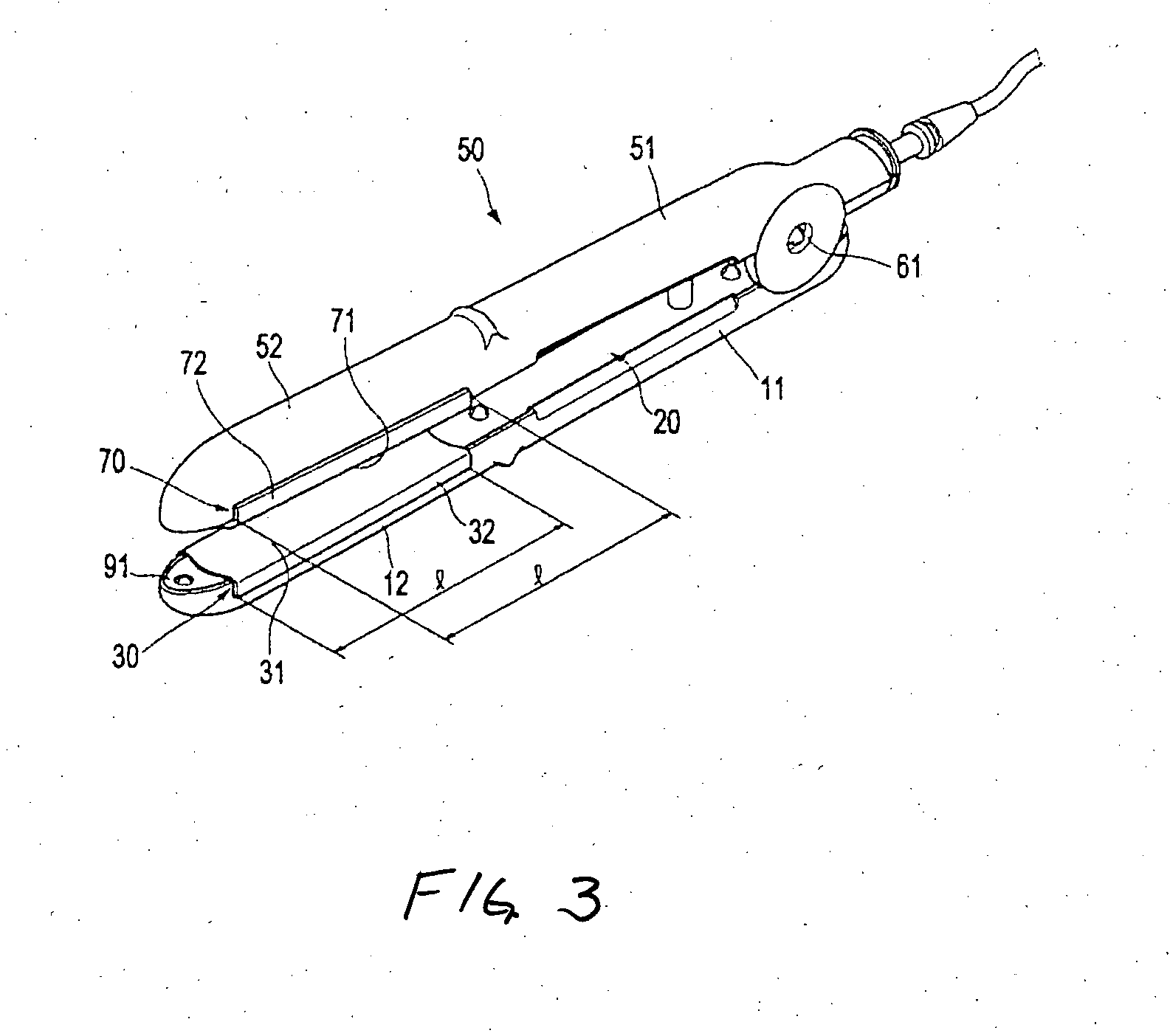 Hair curling iron