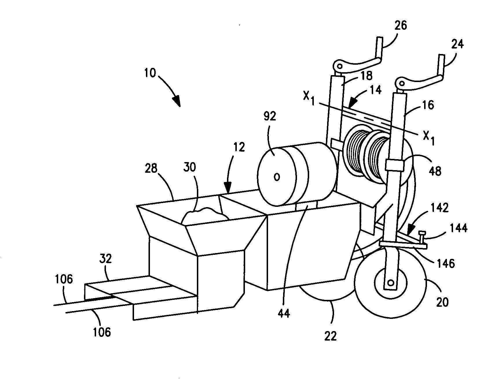 Cable guide system for a mold forming and extruding machine and a method of use