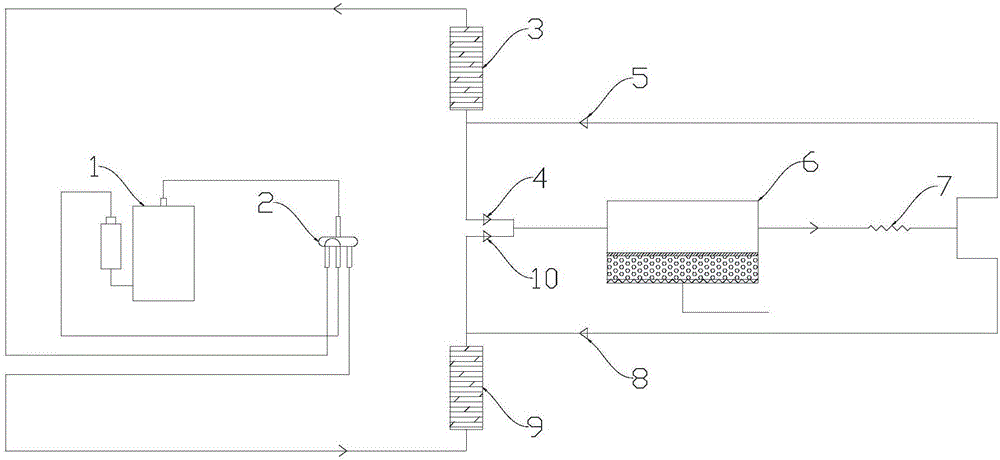 Adjusting method and system for running state of air conditioner and air conditioner