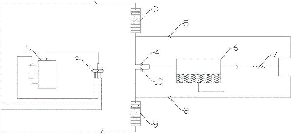 Adjusting method and system for running state of air conditioner and air conditioner