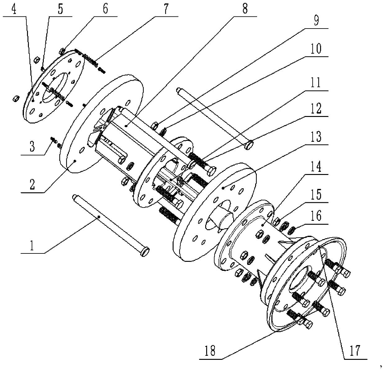 An adjustable-speed subsea oil pipeline cleaning pig