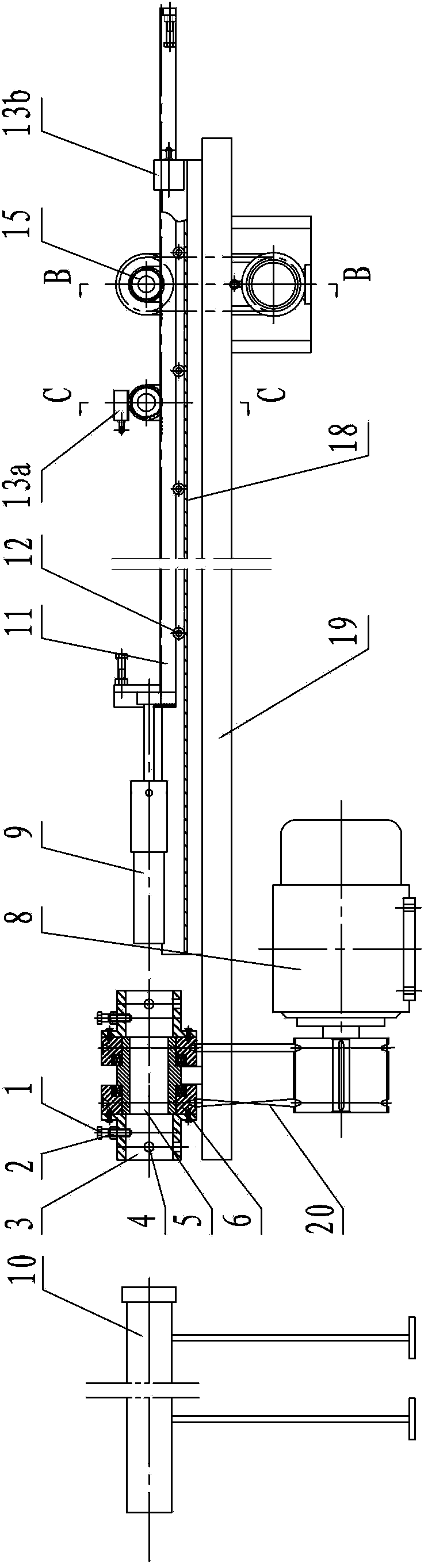 Adjustable decontamination device of external surface of circumferential steel brush tube fitting