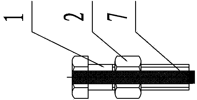 Adjustable decontamination device of external surface of circumferential steel brush tube fitting