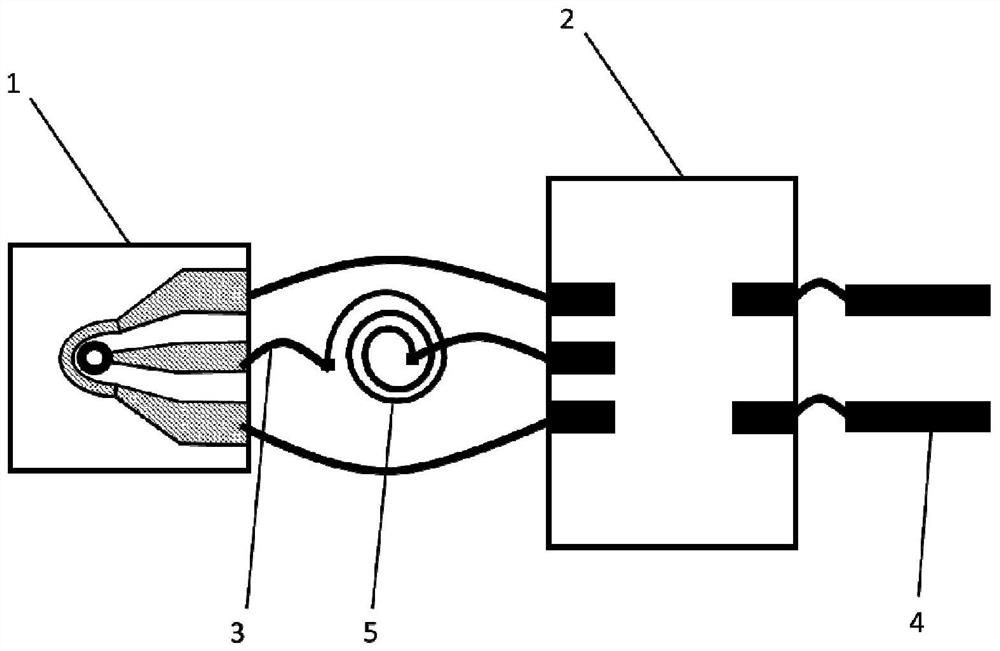 Detector chip assembly for receiving high-speed optical signals