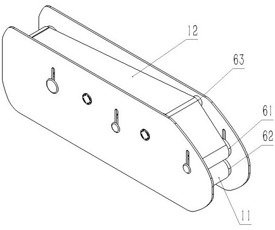 Full-automatic pre-pressing device for flame-retardant shaving board