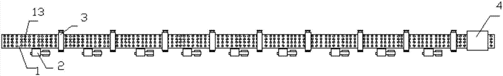 Multi-layer solid wood floor forming device