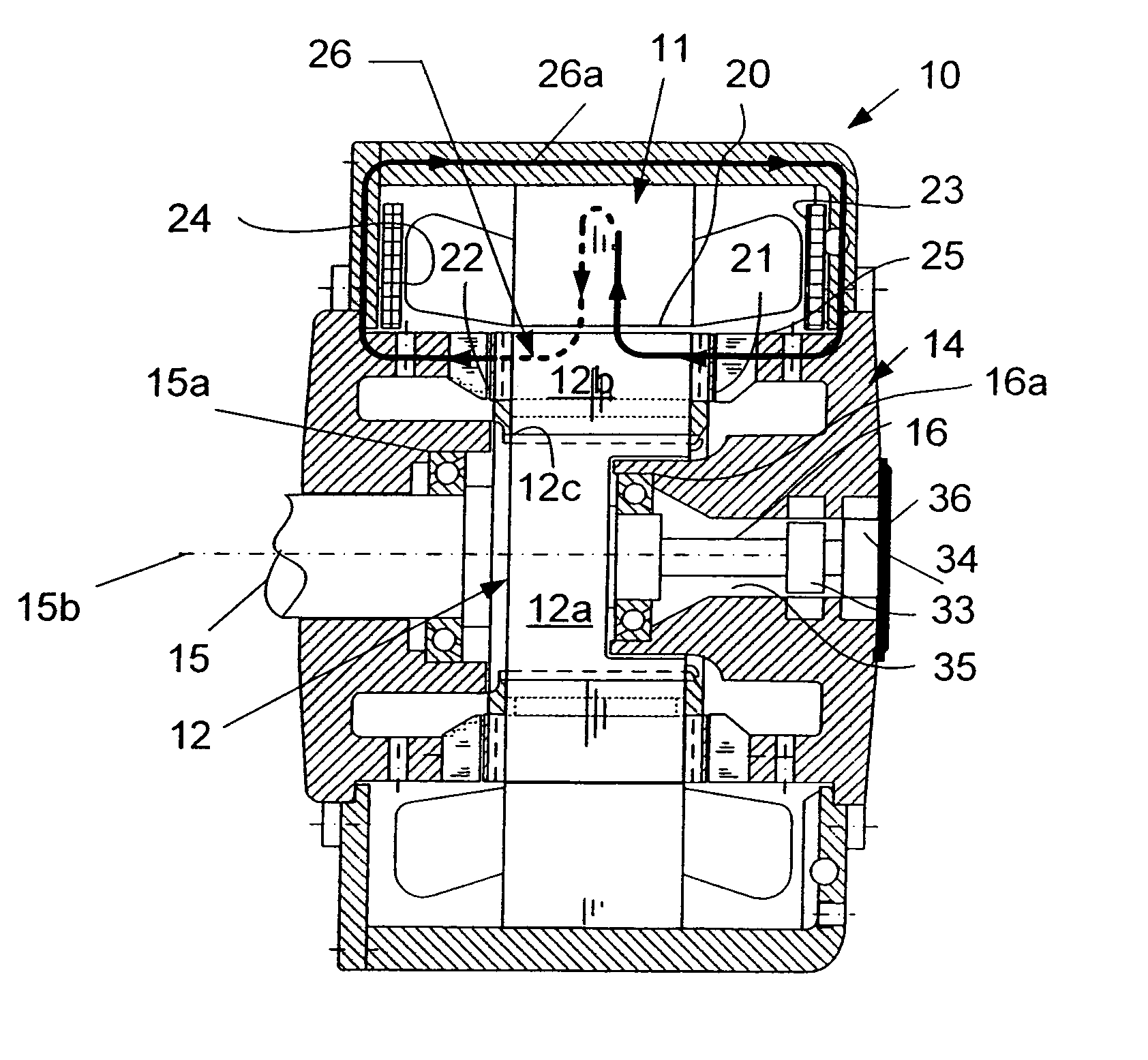 Permanent magnet machine and method with reluctance poles and non-identical PM poles for high density operation