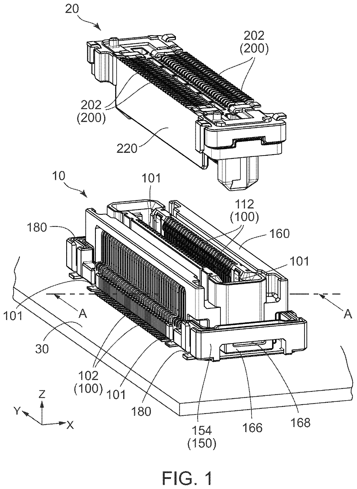 Floating connector