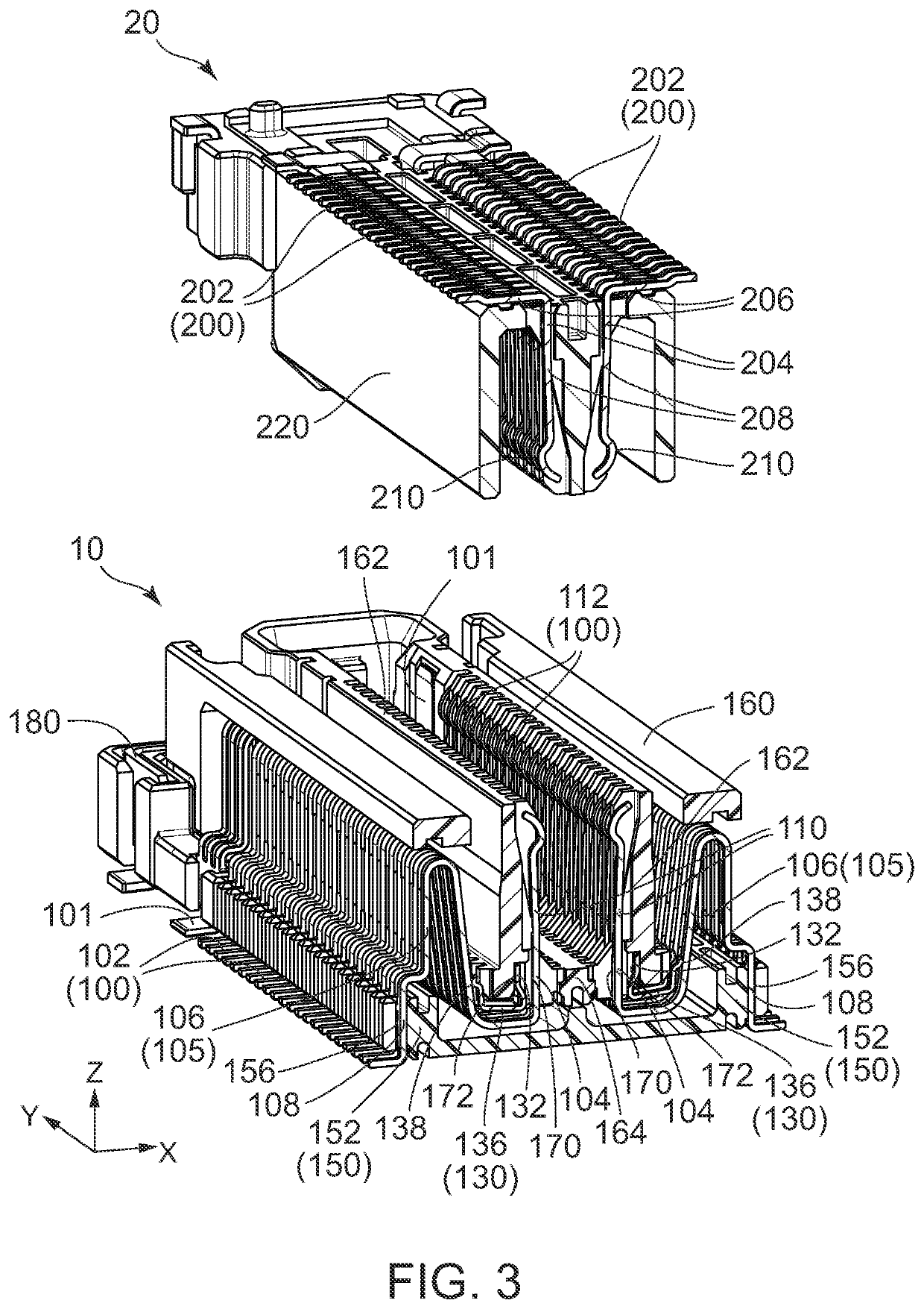 Floating connector