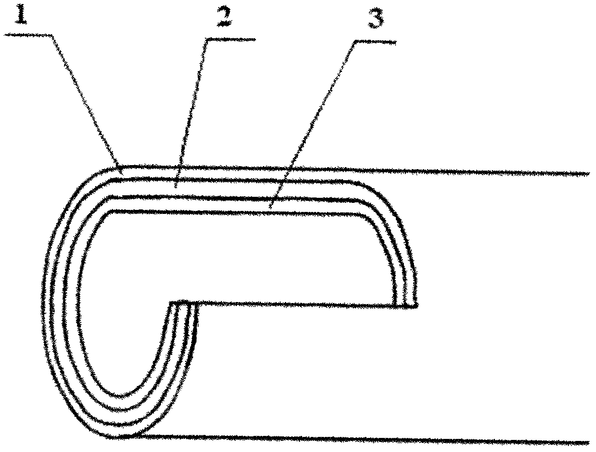 Environmental-protection oxygen barrier antibacterial polypropylene-random (PP-R) pipe