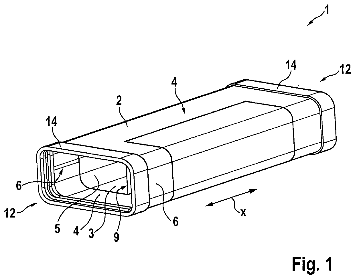 Exhaust air channel arrangement for a kitchen exhaust air channel system