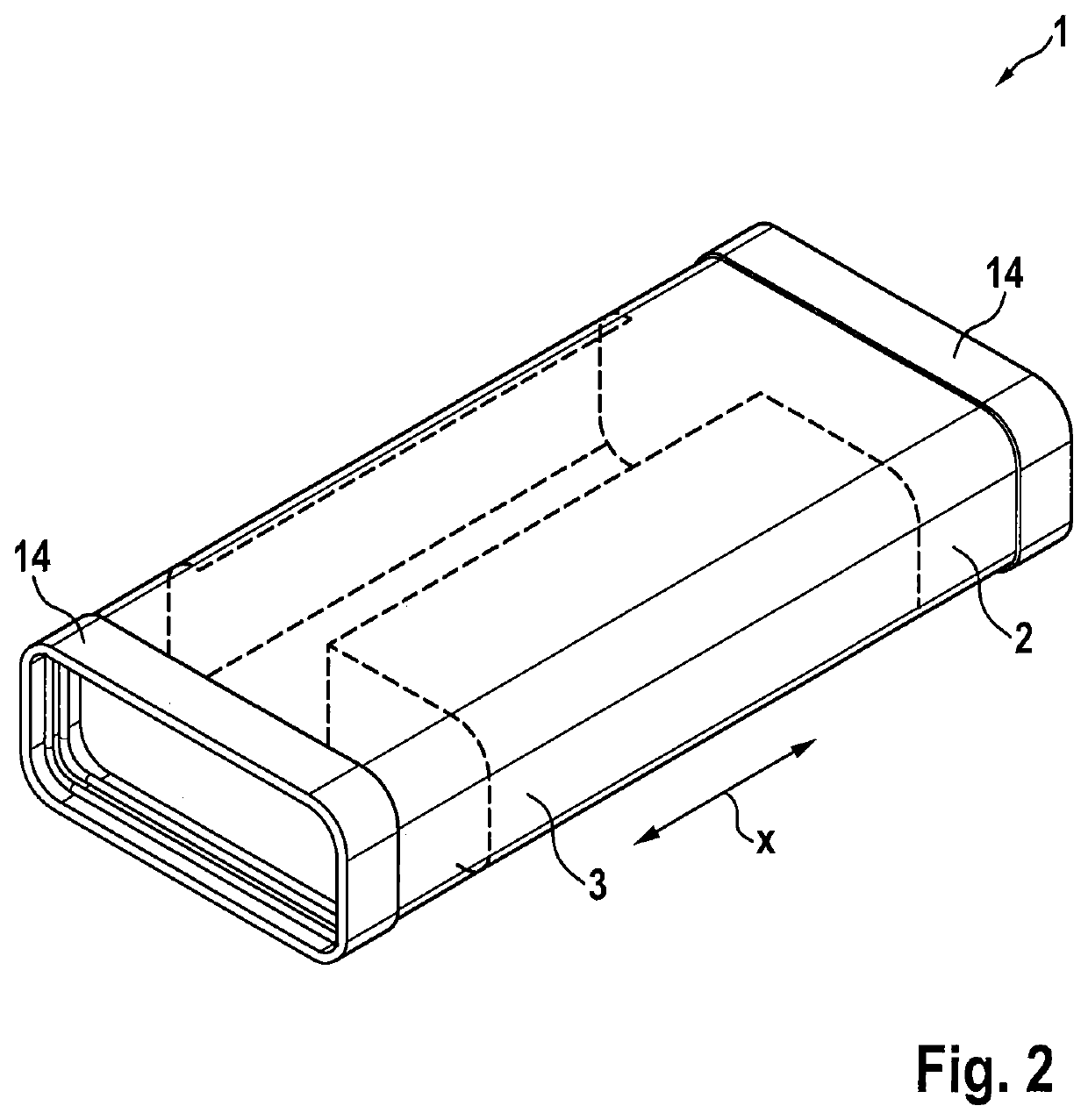 Exhaust air channel arrangement for a kitchen exhaust air channel system