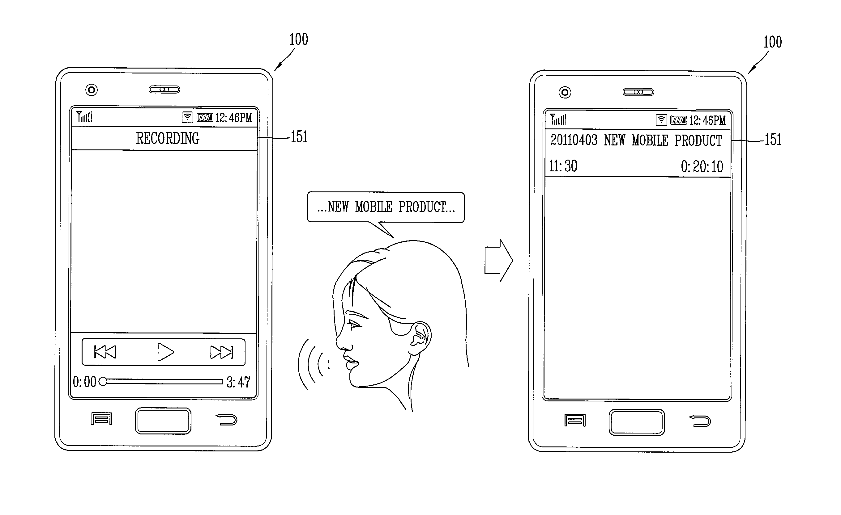 Method for displaying text associated with audio file and electronic device