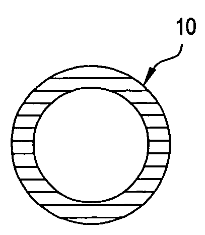 Tubular orthodontic arch wire