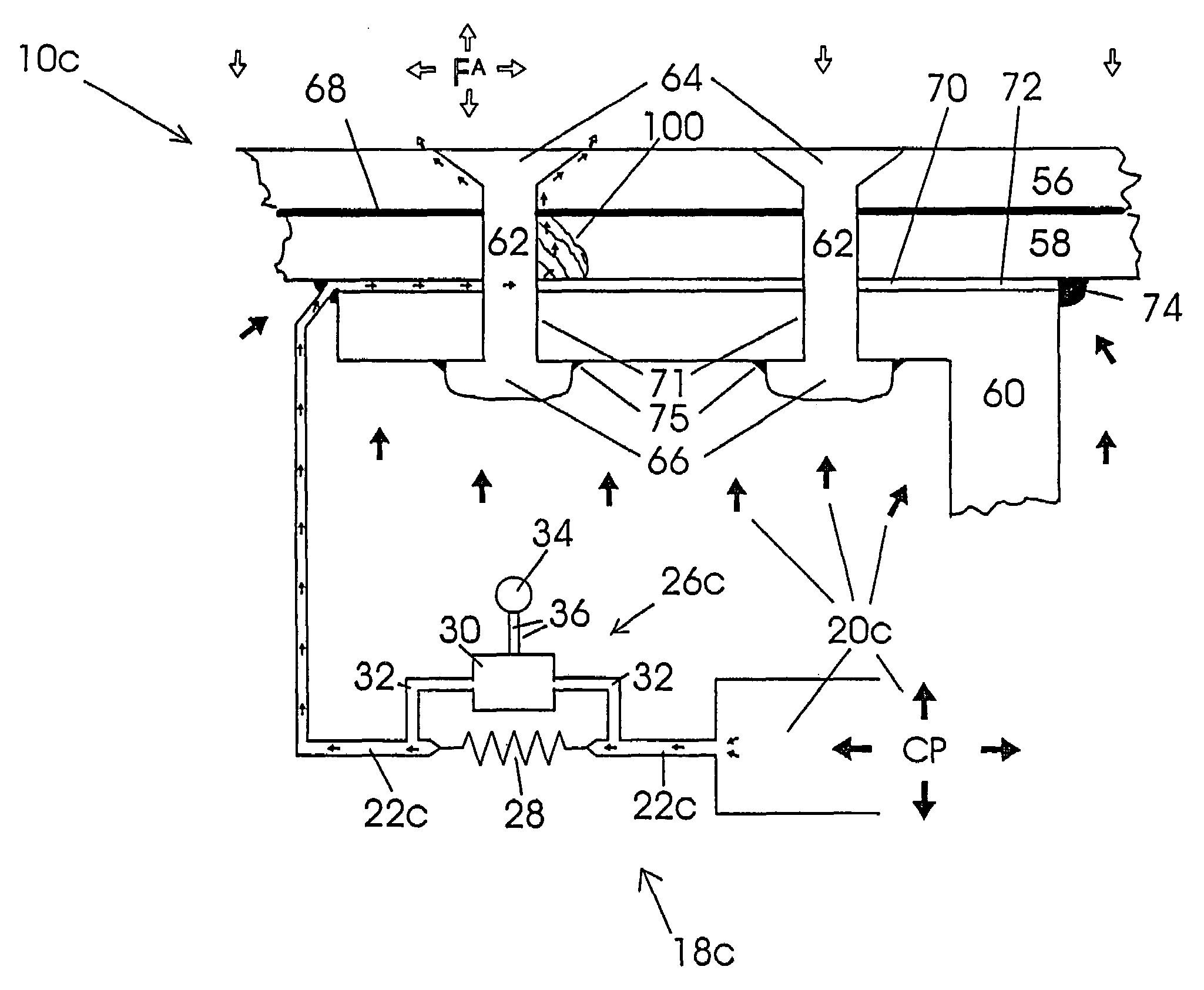 Method and apparatus for monitoring the integrity of components and structures