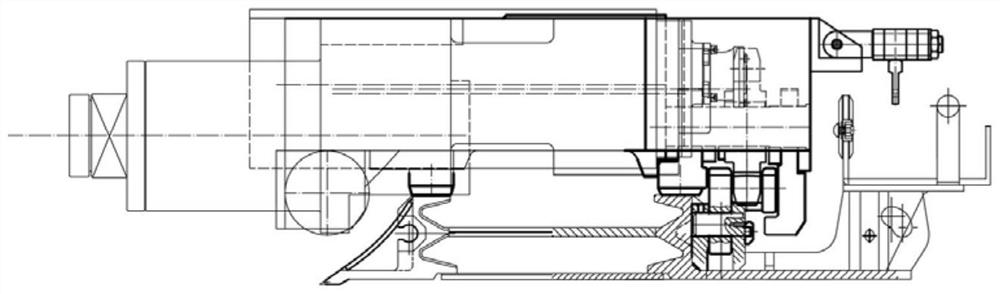 Novel cutting part of thin seam mining machine