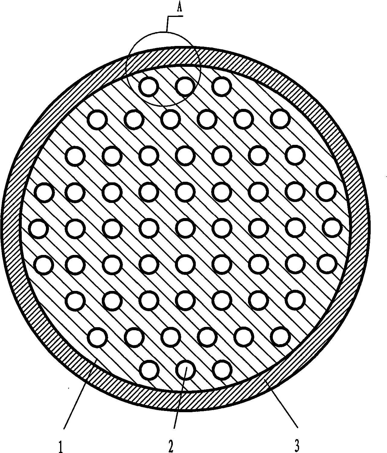 Honeycomb heat accumulator for shock resistance and high temperature oxidation resistance