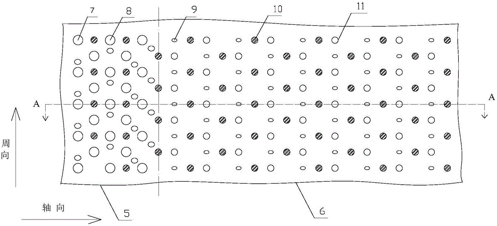 Cooling structure of flame tube of aero-engine combustor