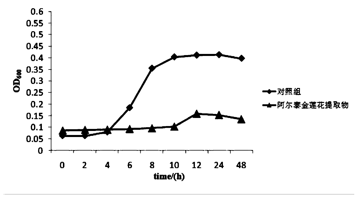 Novel application of trollius altaicus extract