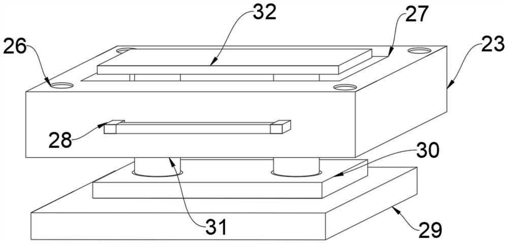 Casting equipment for steel rail pull rod production and machining method thereof