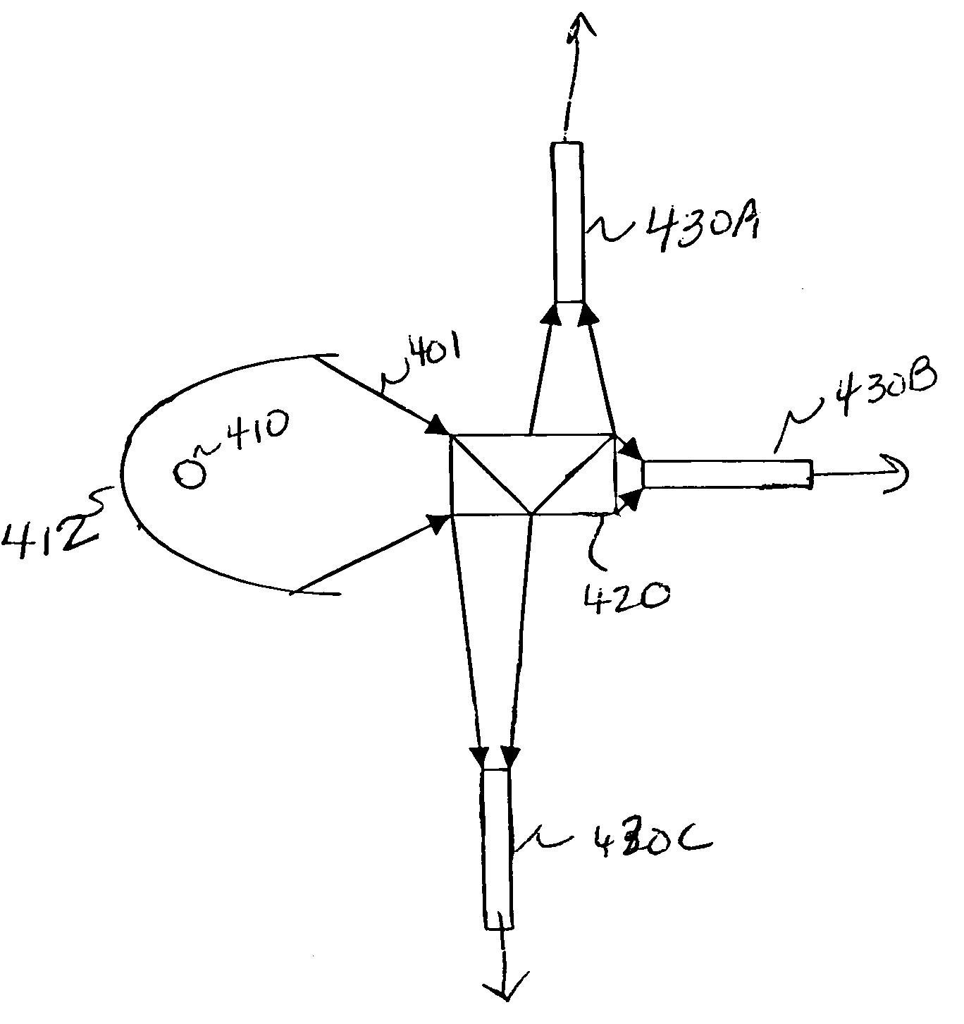 Projection system with a common light source sharing system